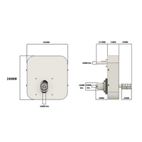 88-1S0-1 MODULAR SOLUTIONS CONVEYOR PART<BRE>SLAVE MOTOR ATTACHMENT KIT